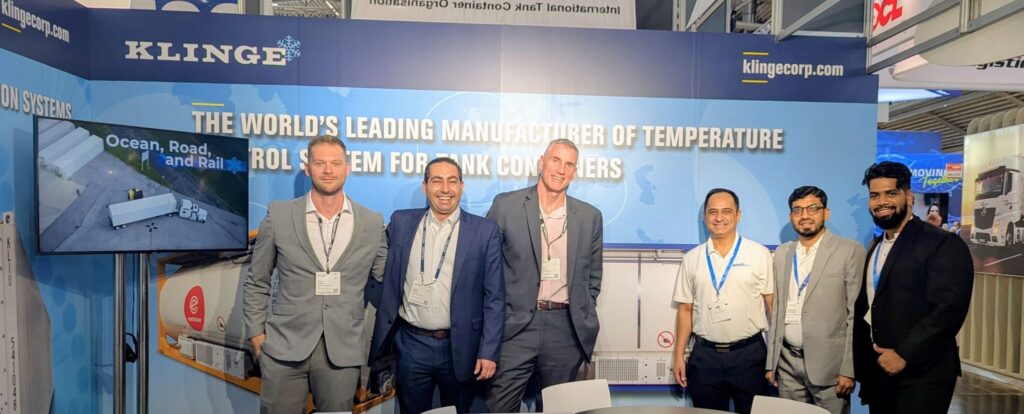 Klinge trade show with video